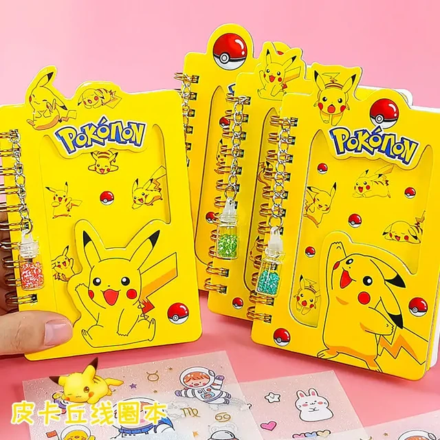 Pokemon Pikachu School Stationery  Pokemon Diary School - Animation  Derivatives/peripheral Products - Aliexpress